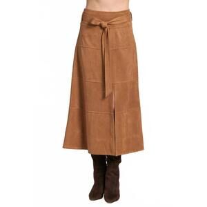 NEW APNY guess who is home skirt in caramel